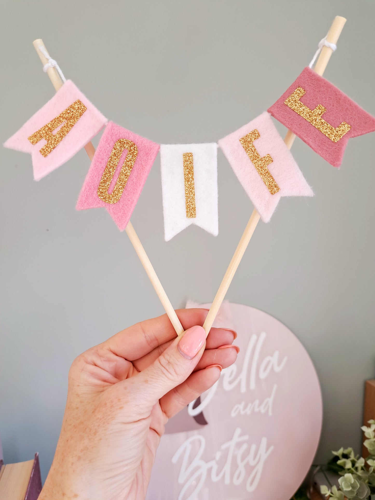 Custom Colour Cake Topper