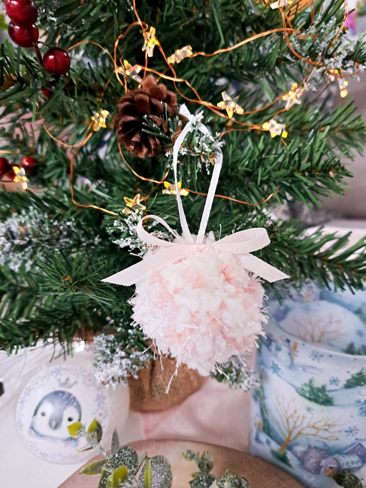 Pompom & Tassle Tree Ornaments