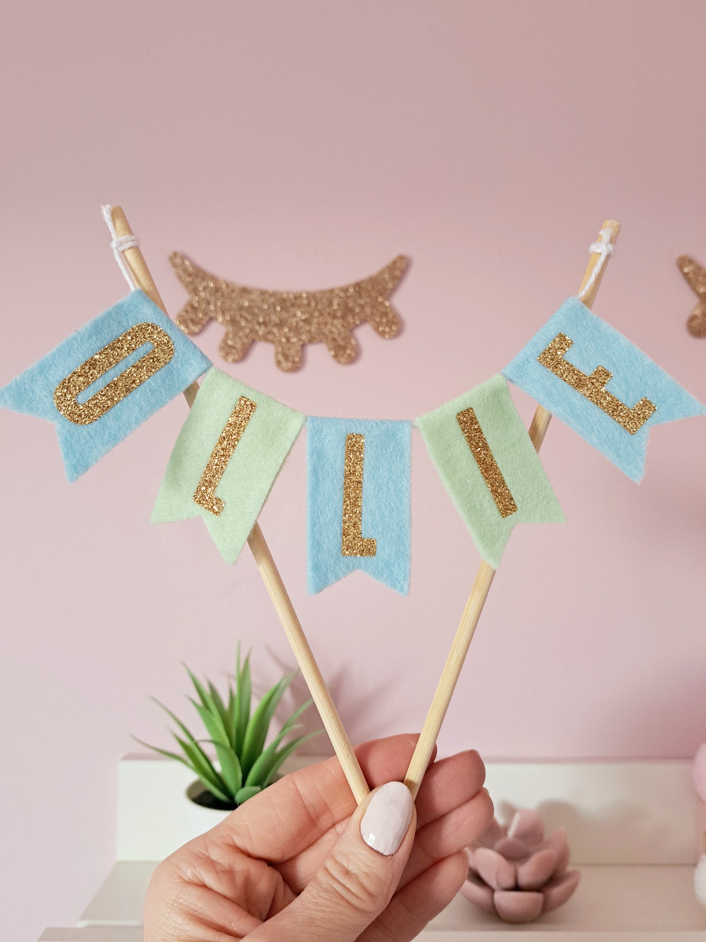 Custom Colour Cake Topper