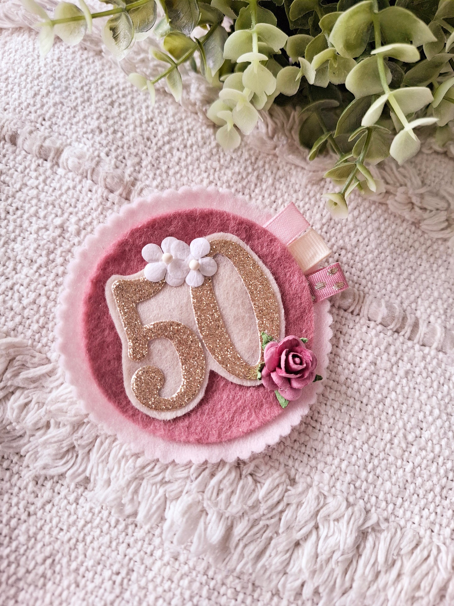 50th Birthday Badge