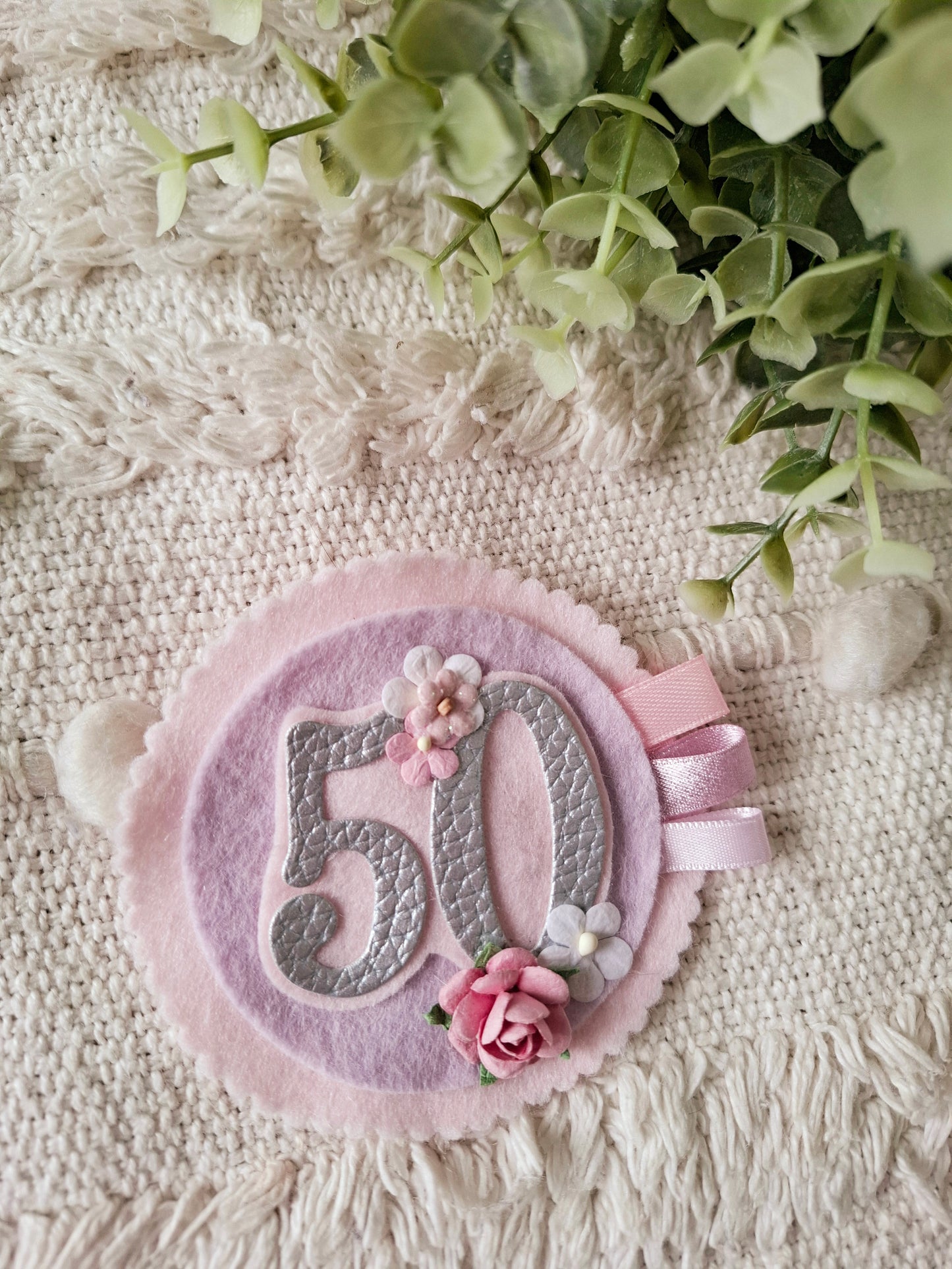 50th Birthday Badge