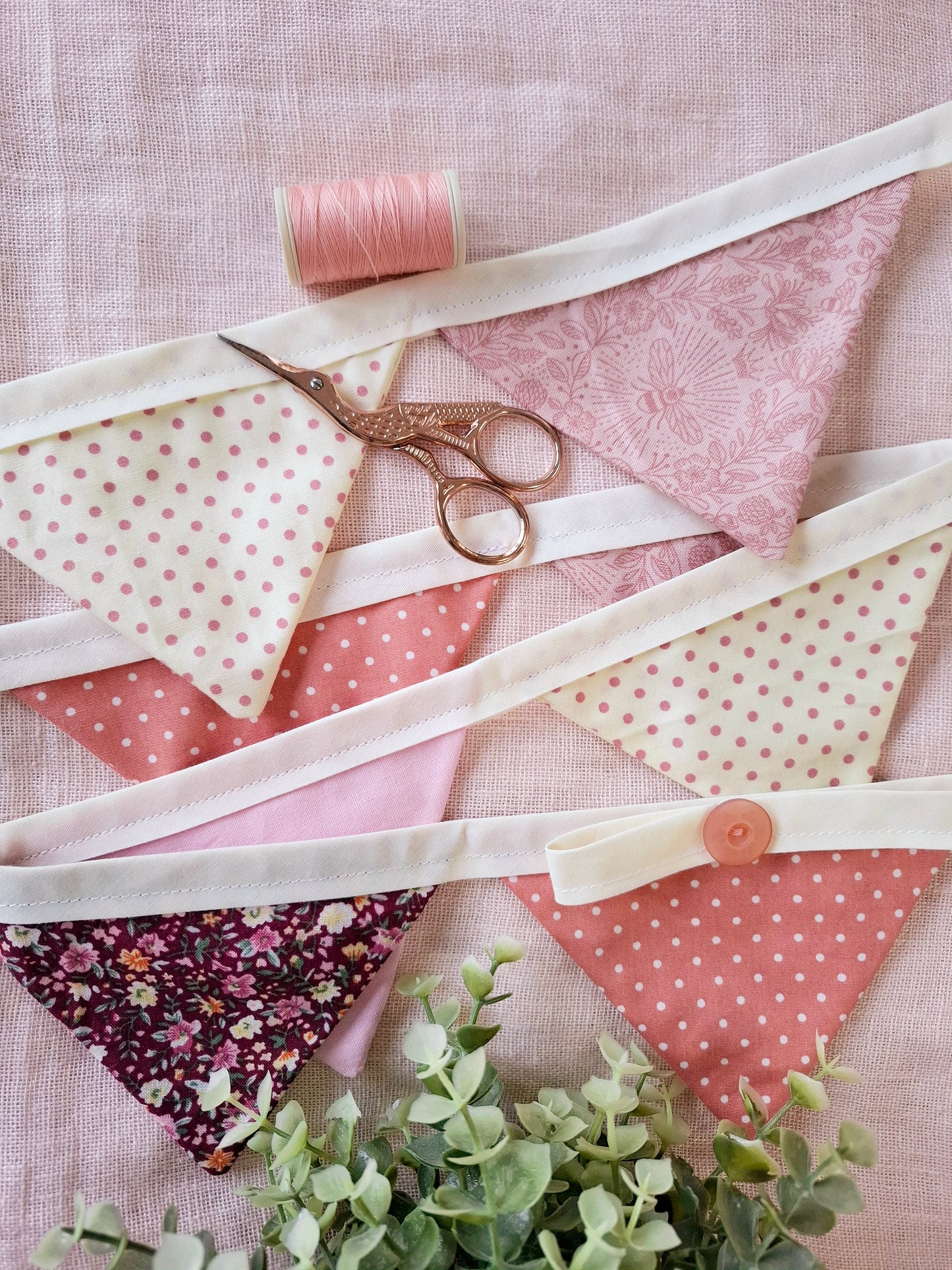 Mini Fabric Bunting