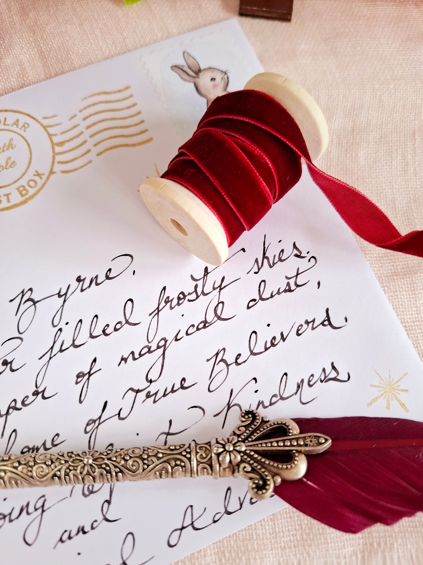 Fully Handwritten Letter from Santa - write your own words