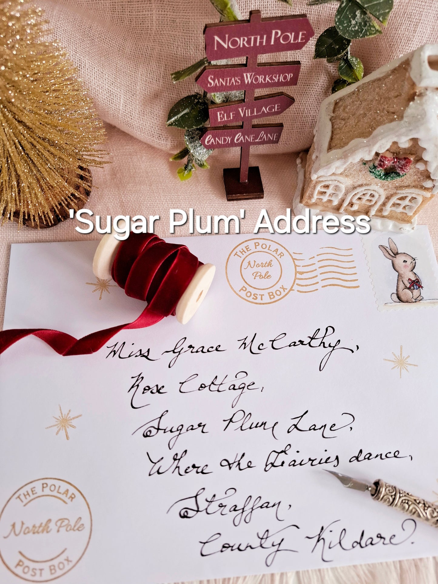 Fully Handwritten Letter from Santa - write your own words