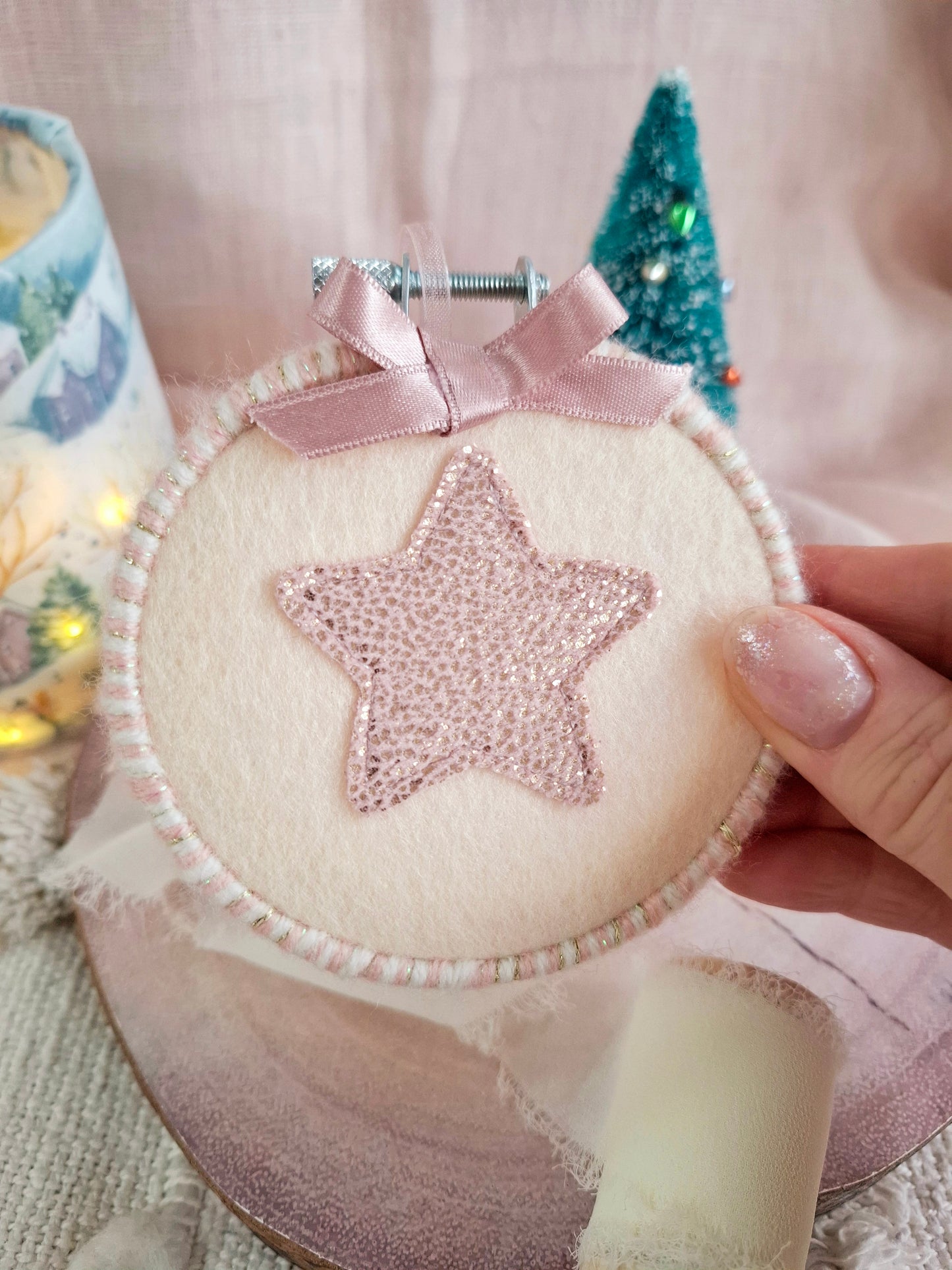 Star Hoop ornament