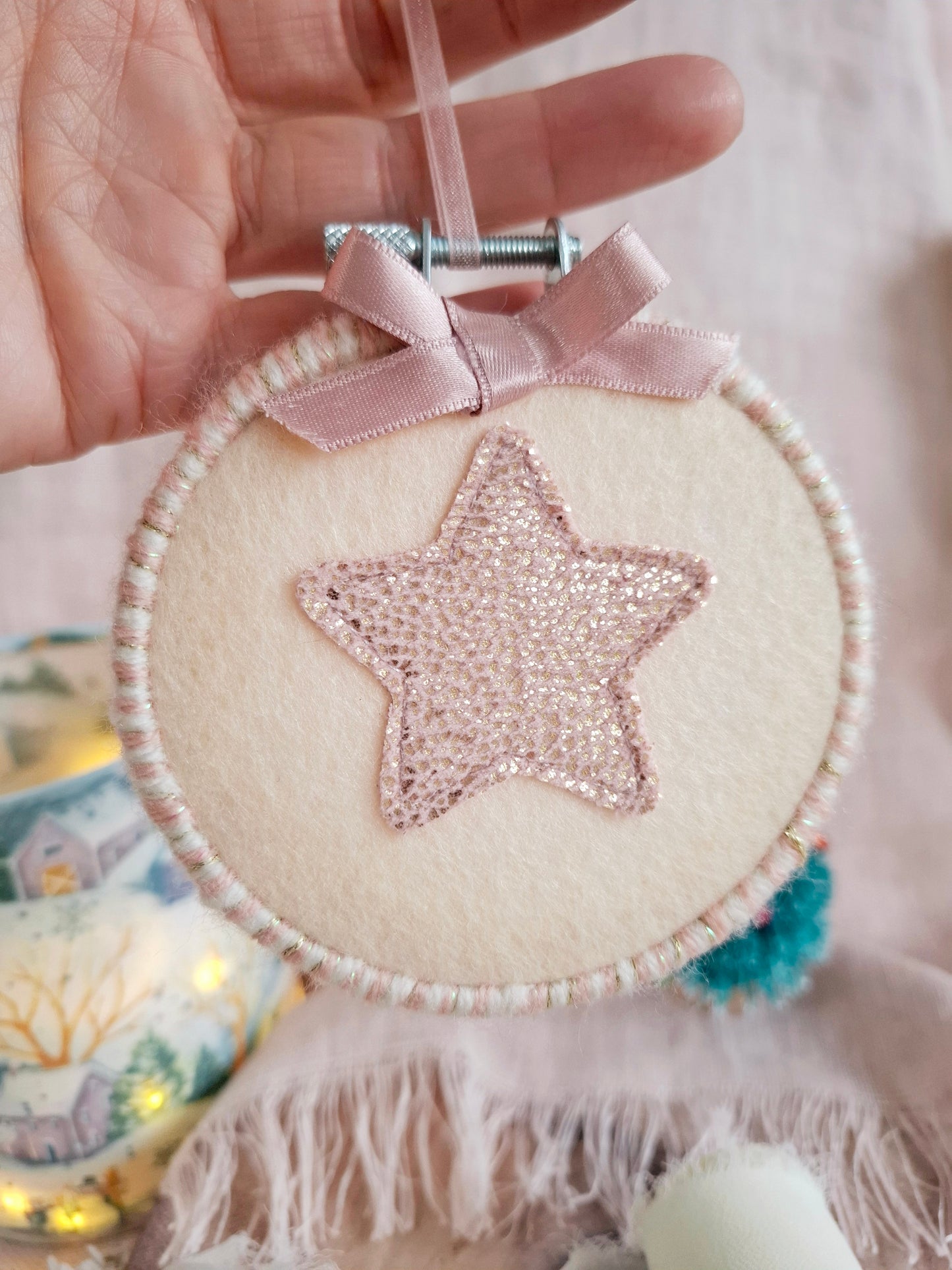 Star Hoop ornament