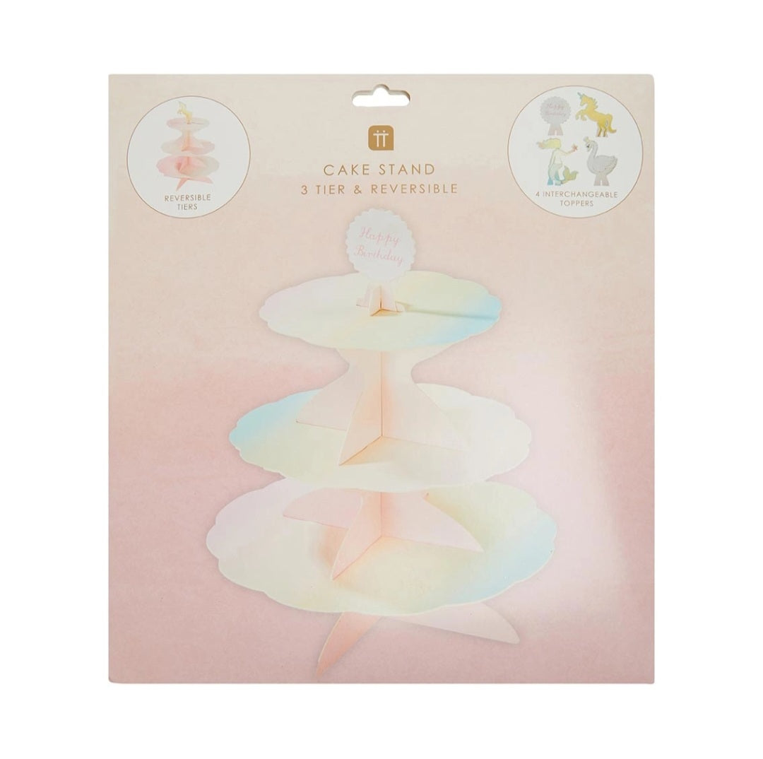 Pastel cakestand